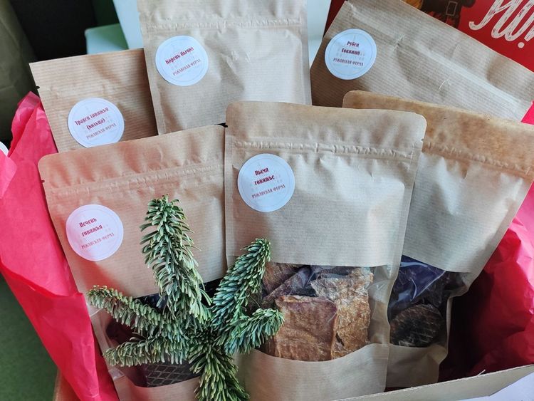 Пакет с продукцией